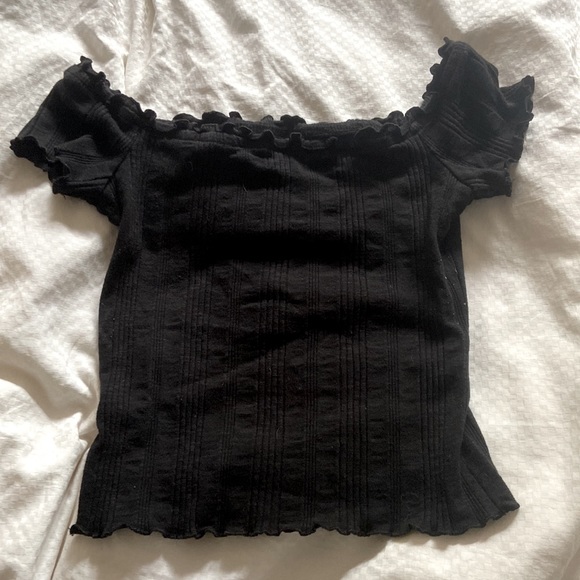 Aeropostale black crop top - Picture 2 of 3